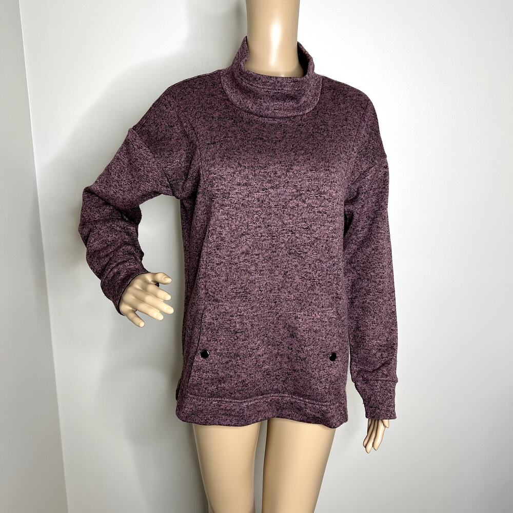 RBX Purple Turtleneck Pullover Sweater